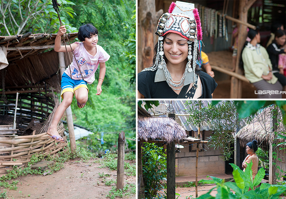Tribu Akha en Thailande