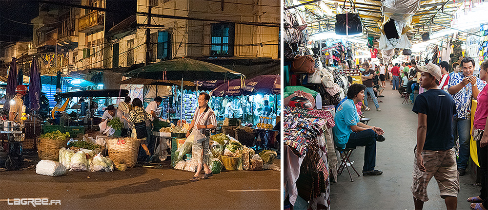 Le marché nocturne de Patpong