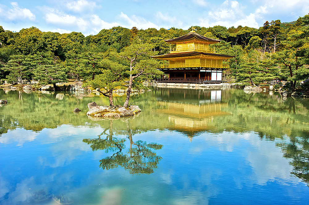 Le Kinkaku-ji (pavillon d’or)