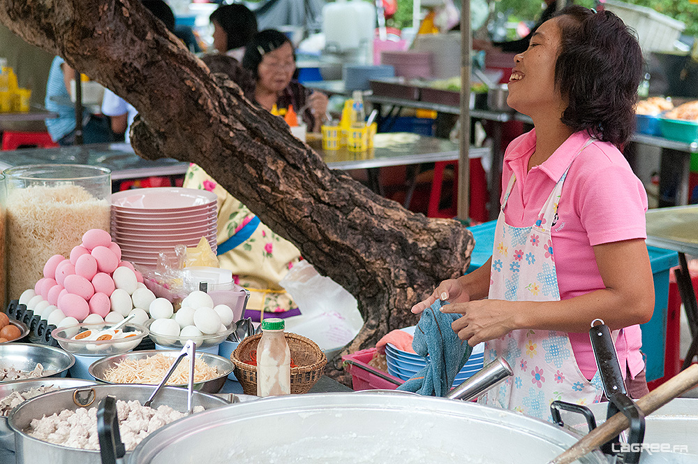 Oeufs Roses en Thailande