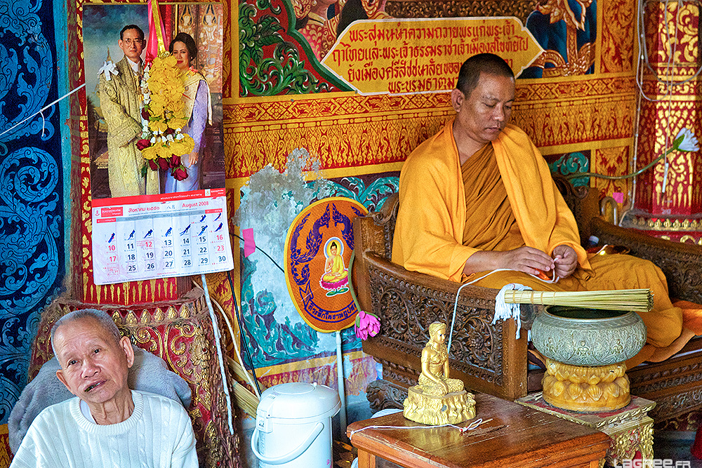 Thaïlande , le roi Rama IX et sa reine.