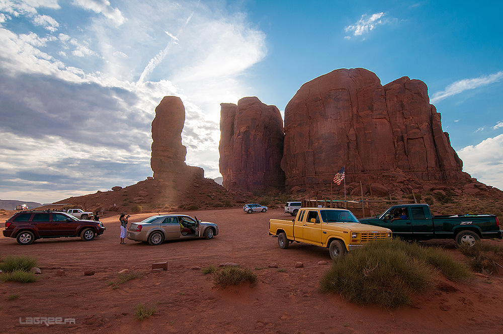 "The Thumb" à Monument Valley