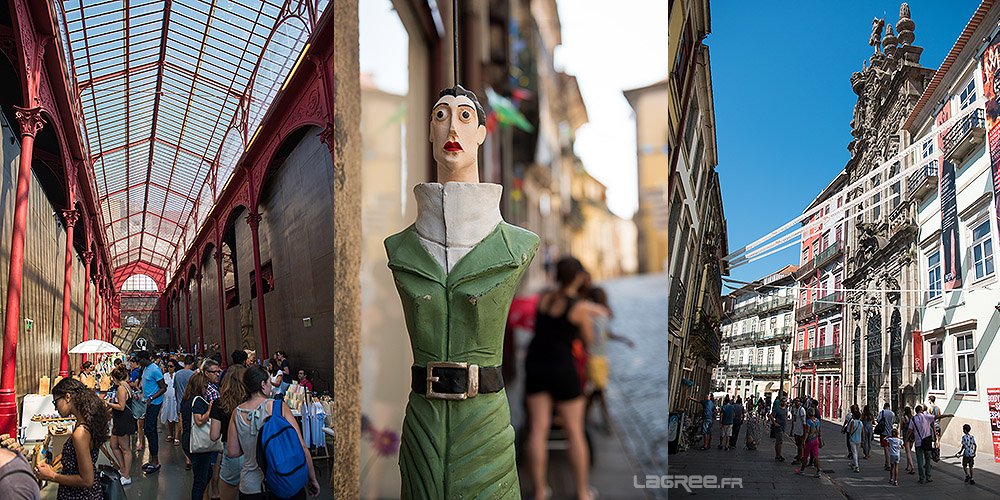 A gauche le "Mercado Ferreira Borges" , vous y trouverez de l'artisanat local